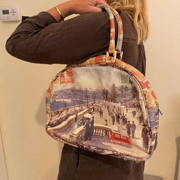 Massimo Trulli Leather bag - Picture 1 of 7